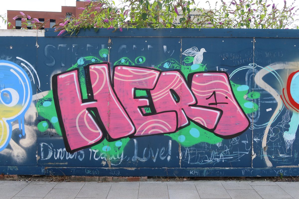 Location: Castlegate, #Sheffield Artist: Hero [I'm making a #graffiti documentary, check it out here: streetartandsoul.com]