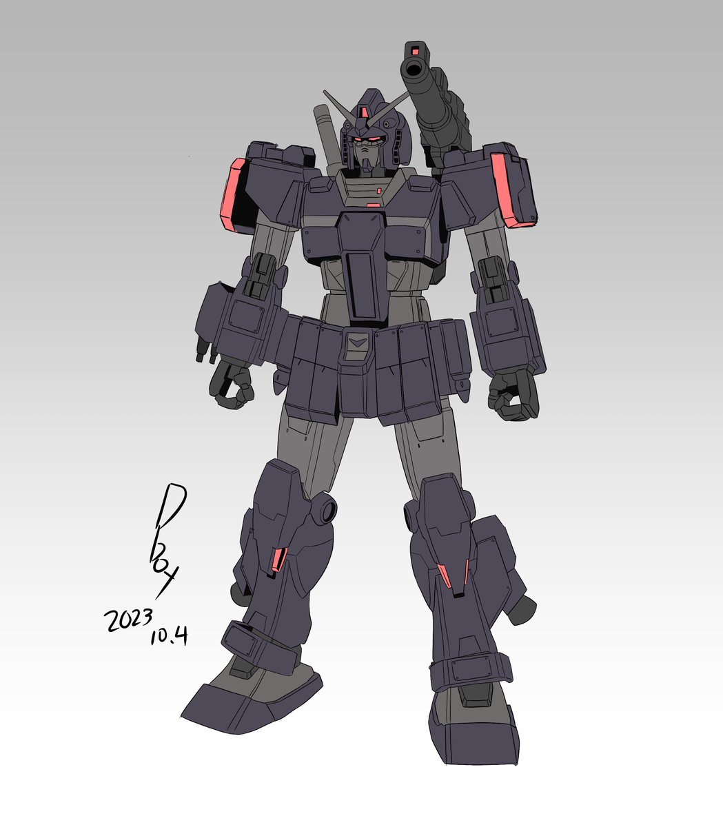 「ガンプラバトルVR用のガンプラのイメージイラスト出来たので、これから制作開始!#」|Dboy@カトリーヌ画集25%のイラスト