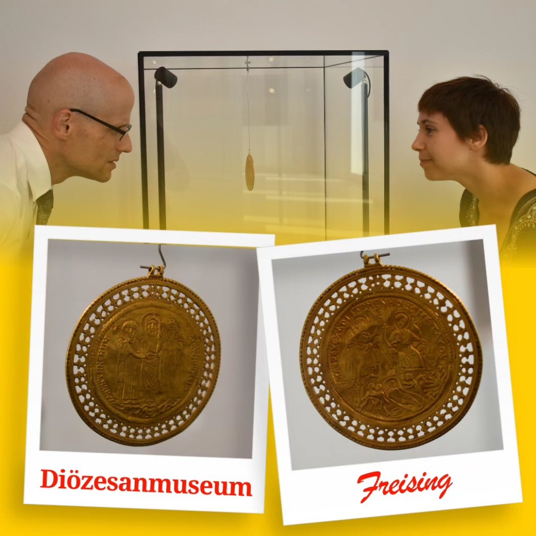 Muenchenkolleg's tweet photo. 1/2 Ein paar Bilder unseres Kollegium beim Besuch im #Diözesanmuseum #Freising. Zu sehen gab es #Kunst &amp; Objekte rund zum Thema #Religion und #Glauben von der #Spätantike bis heute. 
#Erwachsenenbildung #Münchenkolleg #kostenlosAbiturNachholen #AbiturNachholen #zweiterBildungsweg https://t.co/n08Aa83R5f