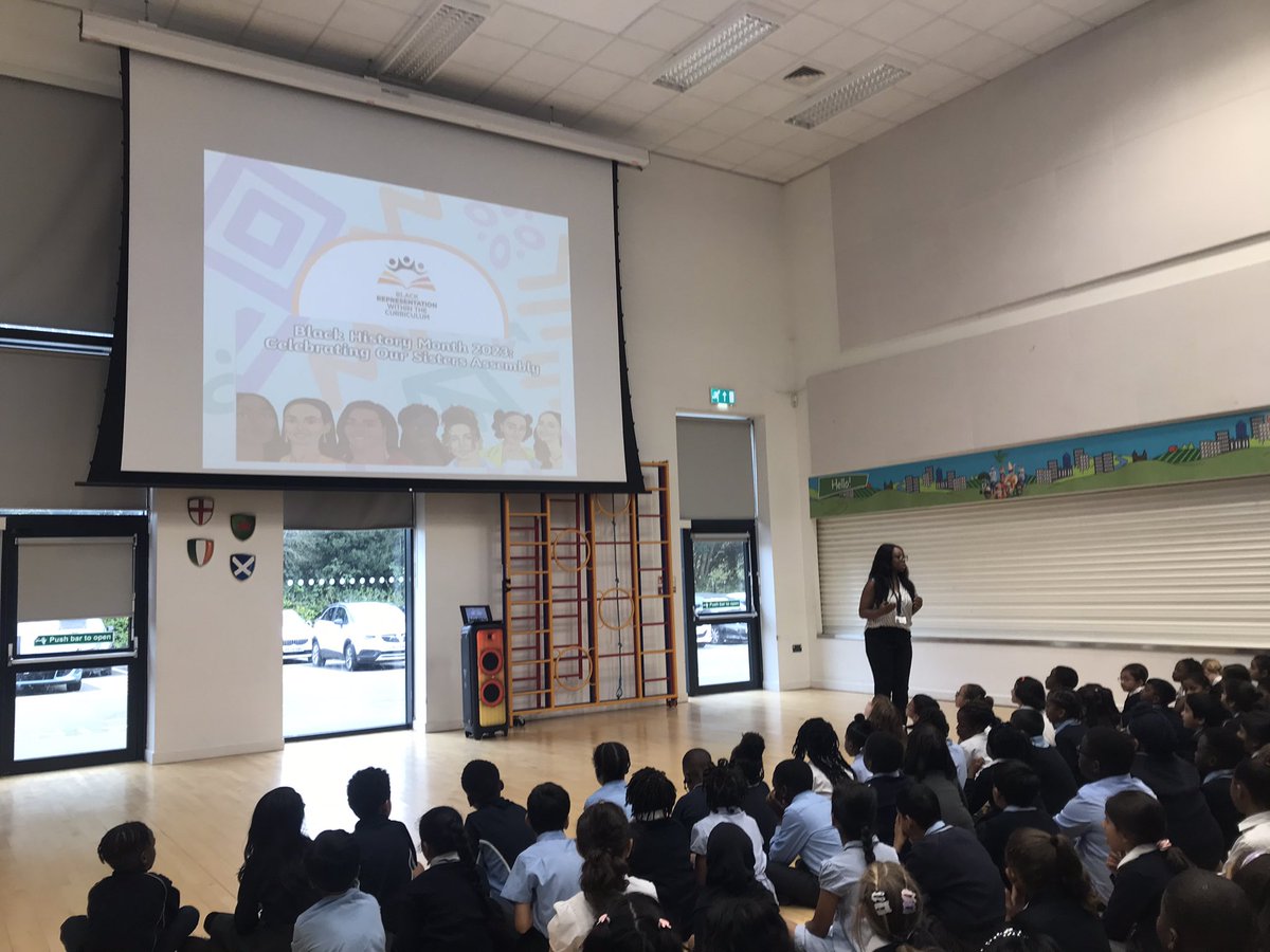 🌟 Kicking off #BlackHistoryMonth with a brilliant assembly at The Linden! 🎉 We're thrilled about the inspiring activities and events lined up for this month, celebrating the rich history and culture. Let's learn, appreciate, and unite! 📚🌍
