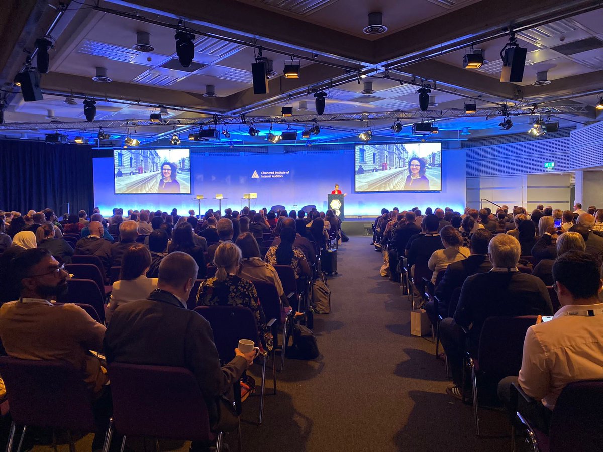 CharteredIIA's tweet photo. Elizabeth Honer, Chief Executive of Government Internal Audit Agency unpacks a bespoke case study + how the profession is preparing for change + highlights the Vision 2035 project.
#InternalAudit23 #data #AI https://t.co/nmH9oOrWBg