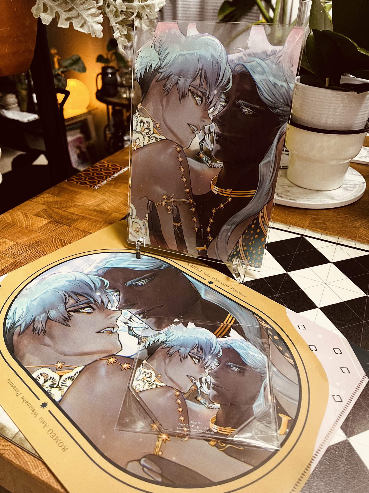 BL わたなべあじあ ROMEO コミコミスタジオポイント交換 イラストフレーム わたなべあじあ | STORES