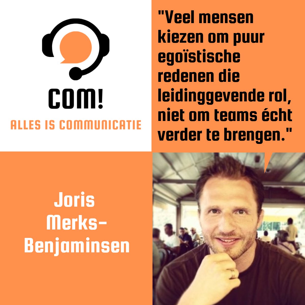 Biancaaah_G's tweet photo. “Mijn deur staat altijd open!” volgens menig manager. Toch stapt niemand ‘zomaar’ naar binnen. Managen zonder macht is de oplossing volgens @JorisMerks-Benjaminsen. 
Spotify https://t.co/q3JQ59DLmZ
#COM #management #macht #teams #menselijkheid #prestatie #balans #goedgesprek https://t.co/HxJo2kgGpX