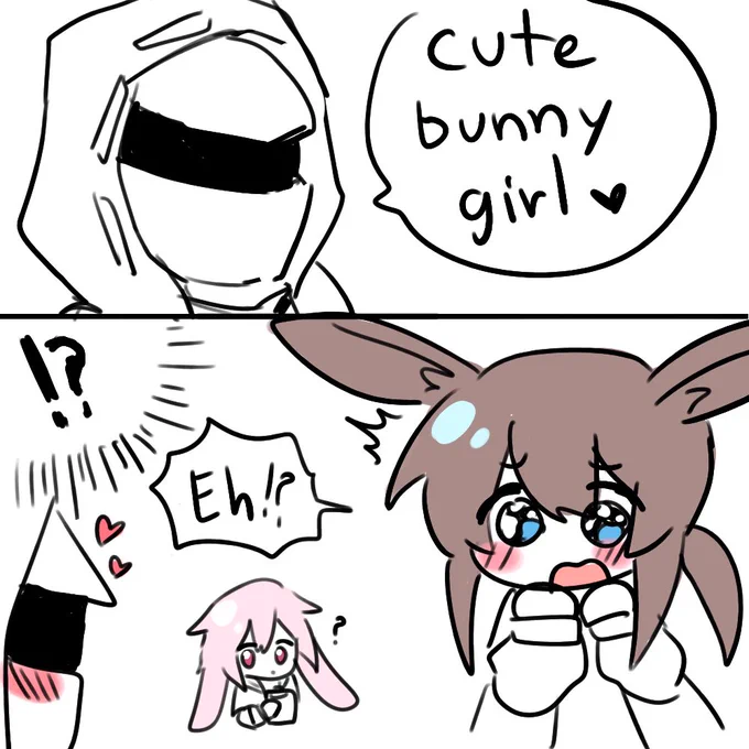 I like cute bunny girl 