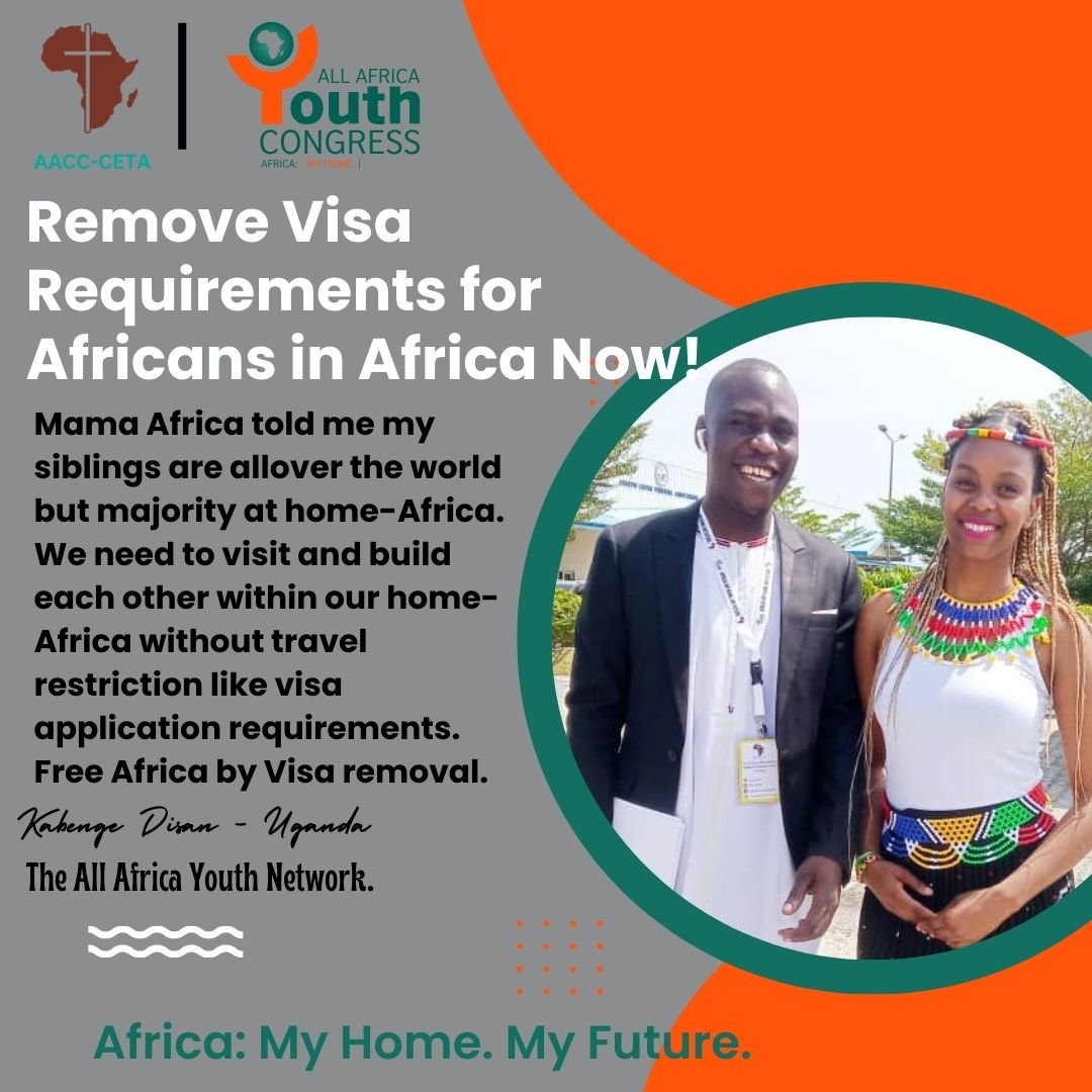 As one God in cross culture, As one people, as one continent. As one voice, we dream to see a visa-free Africa4Africans. 🇺🇬🇿🇦 
@_AfricanUnion @jumuiya @aacc_youth
@AaccCeta @muyunga_brian
@BugandaYouthC
#VisafreeAfrica4Africans
#OnePassport
#Agenda2063
#AfricaMyHomeMyFuture