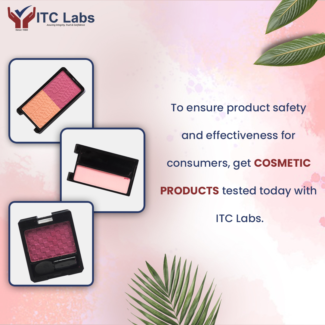 Cosmetics are used universally on regular basis and safety in cosmetic products should be given prime importance. ITC Lab as a leading laboratory offers specialized Cosmetic Testing.
Contact us for more information - +91 7397791910
#CosmeticTesting #BeautyTesting #ProductTesting