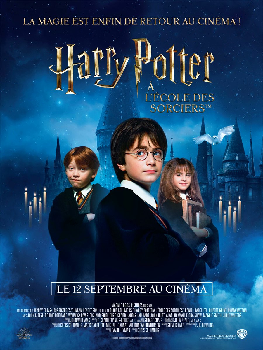 #Annonce <a href="/TF1/">TF1</a> 

🪄 La magie revient <a href="/TF1/">TF1</a> le mardi 24 octobre à 21:10 avec "Harry Potter à l'Ecole des Sorciers"