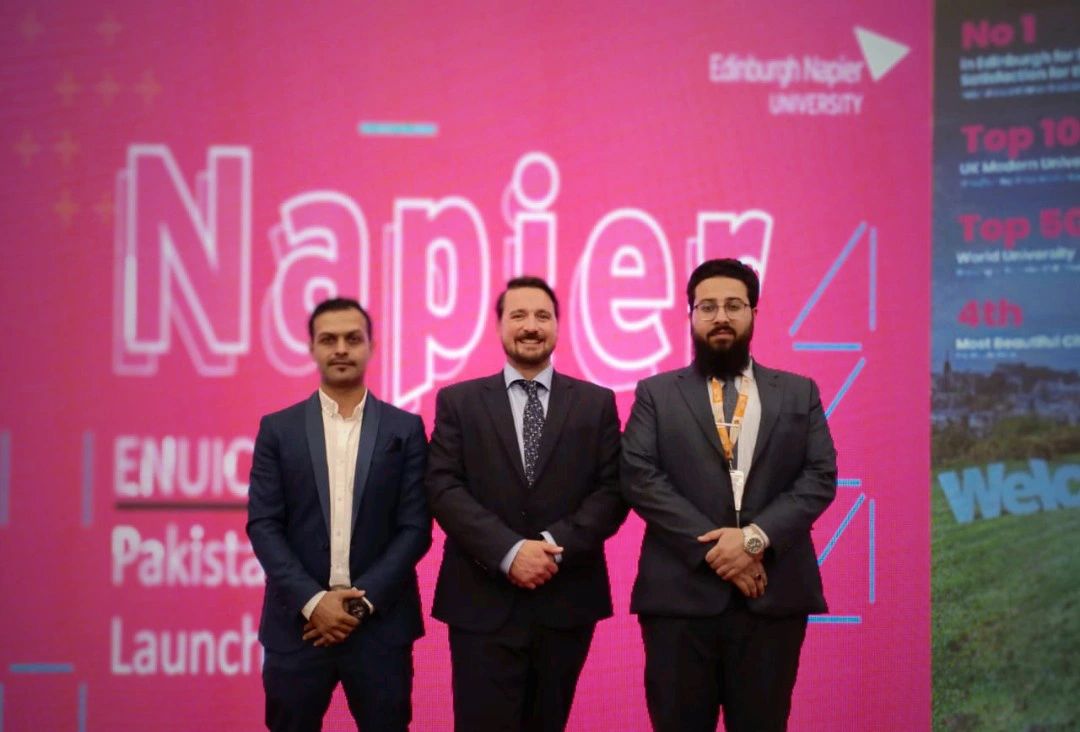 Oxford International (@oxford_int) on Twitter photo 🚀 Commemorating the Grand Launch Event of Edinburgh Napier University International College (ENUIC) in Pakistan!
Find out more about ENUIC: bit.ly/46aSXdI
#ENUIC #Education #Intled #WeAreOxfordInternational #Learning #event #StudyAbroad #StudyintheUK 🚀 Commemorating the Grand Launch Event of Edinburgh Napier University International College (ENUIC) in Pakistan!
Find out more about ENUIC: bit.ly/46aSXdI
#ENUIC #Education #Intled #WeAreOxfordInternational #Learning #event #StudyAbroad #StudyintheUK