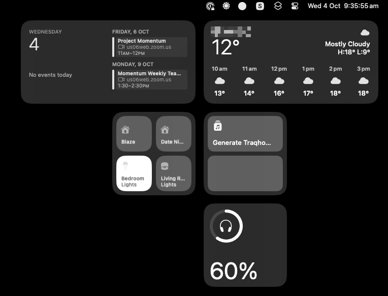 mrdeanjackson's tweet photo. macOS Sonoma recap. Widgets directly on the desktop, thats about it really 😅 https://t.co/pLzuYV3AFm