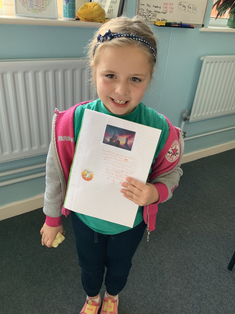 MrsIreland3's tweet photo. Great examples of writing for pleasure which the children did at home over the weekend. #ThattoPrim_writing https://t.co/dKkrTS8Nqs