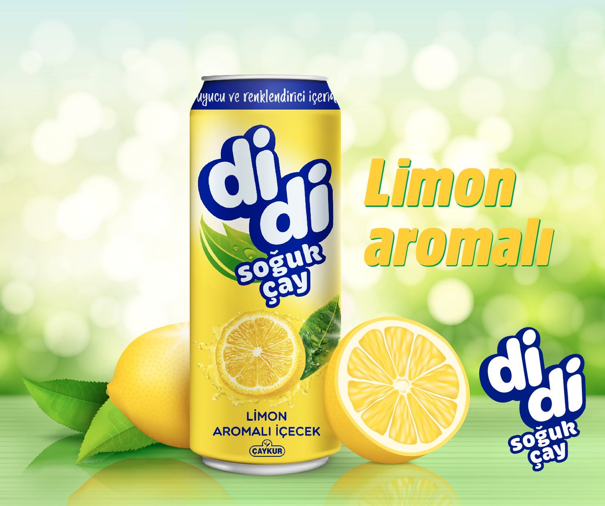 Limon aromalı Didi ile modunu yükselt #didisogukcay