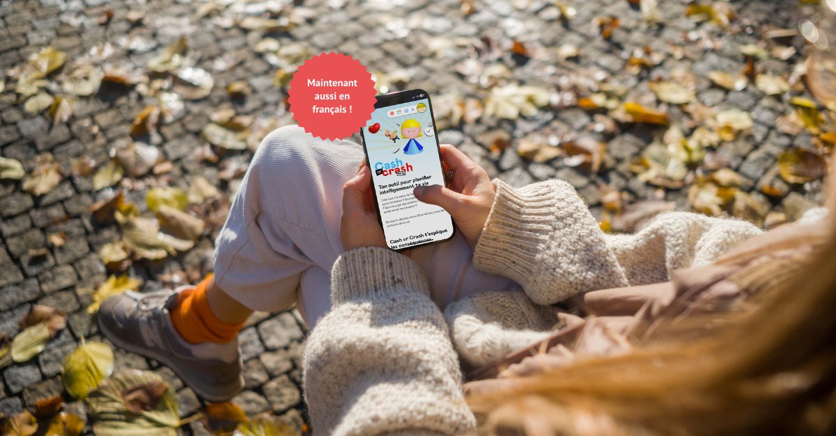 🎉Cash or Crash est désormais aussi disponible en français  ! Avec le guide, tu peux calculer l'impact de ton projet de vie sur ton revenu et ta rente vieillesse. La calculatrice est adapté à la Suisse et t'aide à rester financièrement indépendant·e. cashorcrash.ch/fr