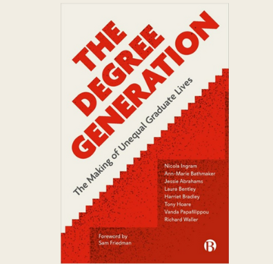 As part of the Paired Peers project, UWE Bristol’s Education and Childhood Research Group (@UWE_Education) co-hosted a book launch for The Degree Generation: The Making of Unequal Graduate Lives. Find out more about the project bit.ly/3Q3muk4