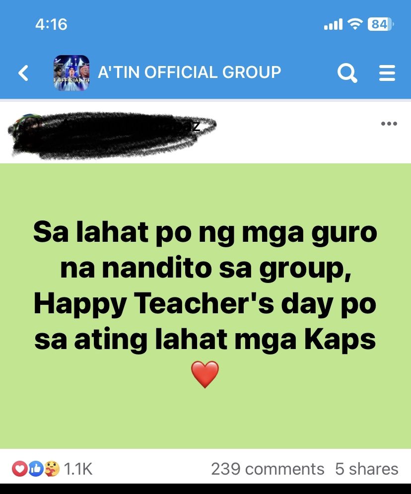 MJYoung4031's tweet photo. So Sad! My posts at the Atin Official FB group gets declined even if it’s #SB19 related. But post that’s not SB19 related gets approved. Alis na lang ako sa grupo. The admin won’t answer why. 😢 #unwelcomedAtin @SB19Official 💔💔💔 https://t.co/b223QGfzEy