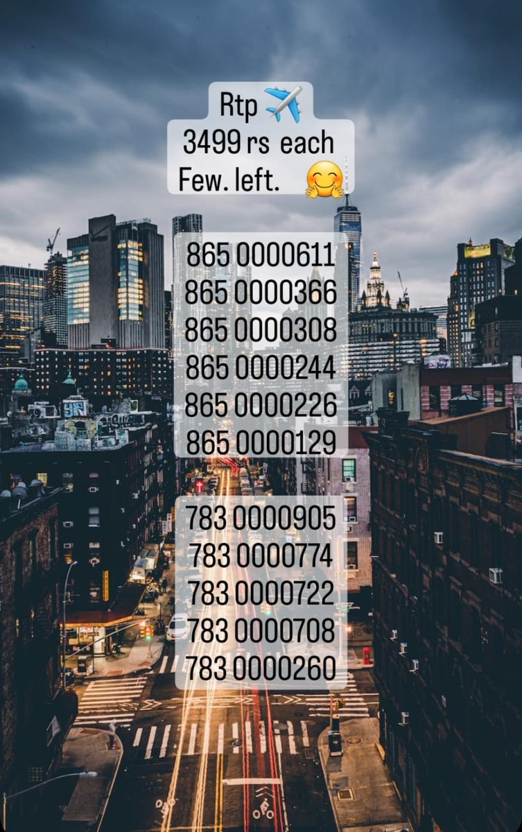 sandeep_moga's tweet image. #vipnumber