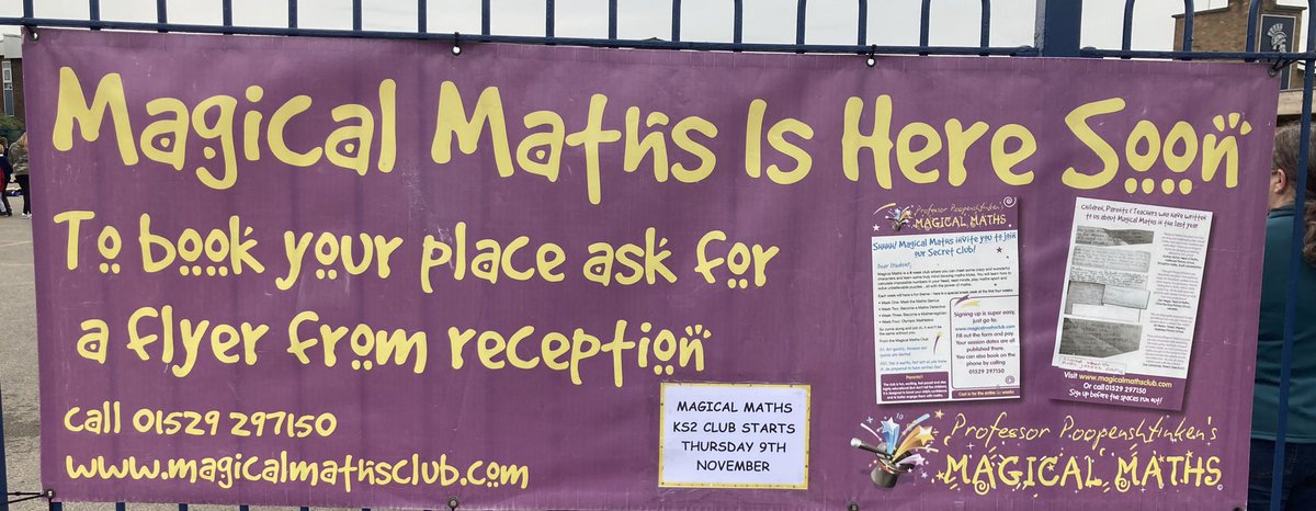 MagicalMathsLin's tweet image. Awesome assembly with KS2 at @Fossewayacademy this morning. Our super fun brand new after school maths club starts on Thursday 8th Nov. Book your child’s place here (for years 3-6) magicalmathsclub.com/find/ But… do it quickly!! #mathsfun