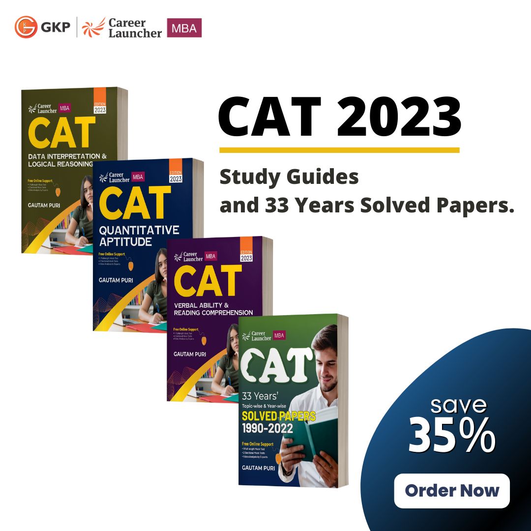 GKPonline's tweet image. Advance your CAT 2023 preparations with our CAT 2023 Study Guides and Previous Year Solved Papers.

Buy bundle at 35% Off: gkpublications.com/management/cat…

#catexam #catexam2023 #catexampreparation #cat2023 #catexamstips #MBA  #mbaaspirants #MBACollege #management #mbaentranceexam
