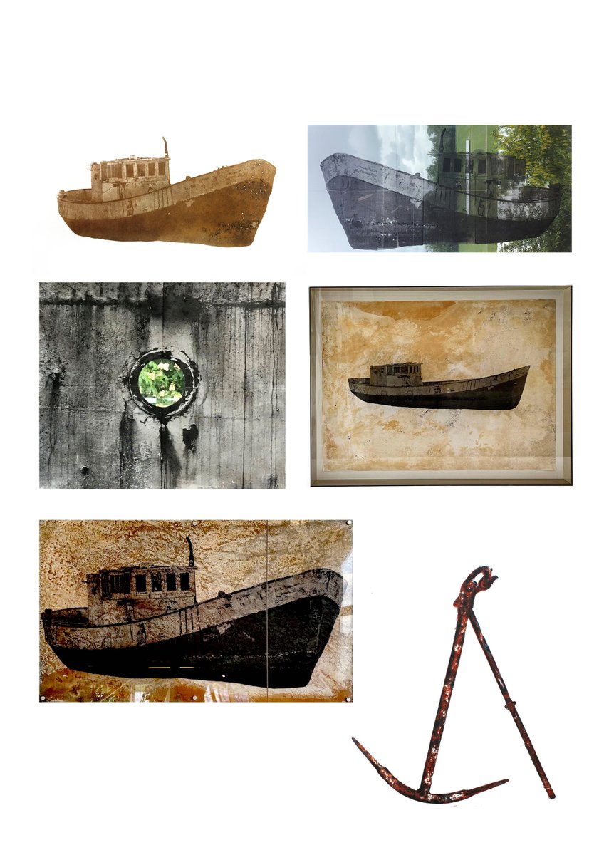 Leys_Art's tweet photo. This week we are remembering and celebrating the amazing work of our 2021 graduates! 

Shout out to Jack M, who explored tangibility and disintegration through printmaking and rust, and Esther R, whose paintings reflect on the damaging impact of plastic on our health. https://t.co/3asf92kyqy