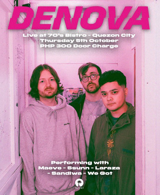 @the70sbistrobar we’ll see you tomorrow for our last show of our Philippines tour! See you there 🇵🇭💙⚡️ @maevemusicph @ssunnph <a href="/larazamusicph/">Laraza</a> <a href="/sandiwaph/">s a n d i w a</a> @wegotmanila @islandrecordsphilippines
