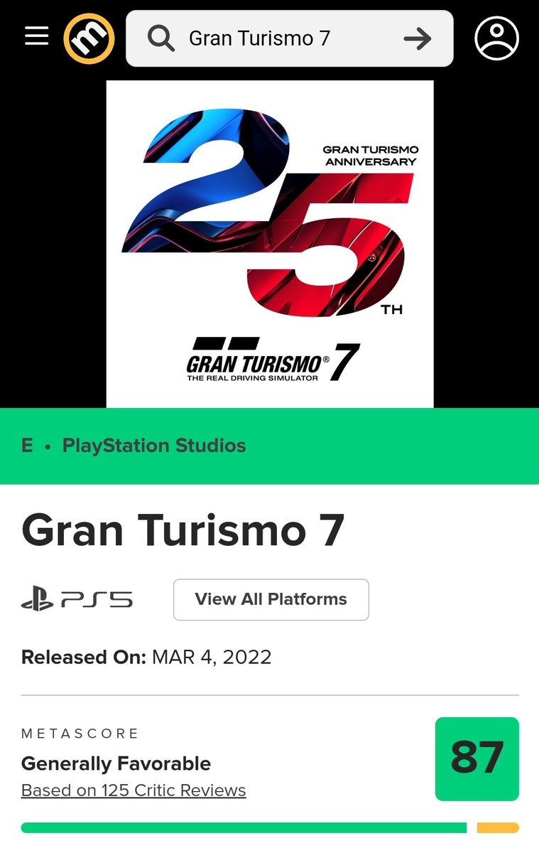 HYPED on X: It's official; Gran Turismo 7 is a way better game than Forza  Motorsport 8 Xbox loses to Playstation again, no surprise!   / X