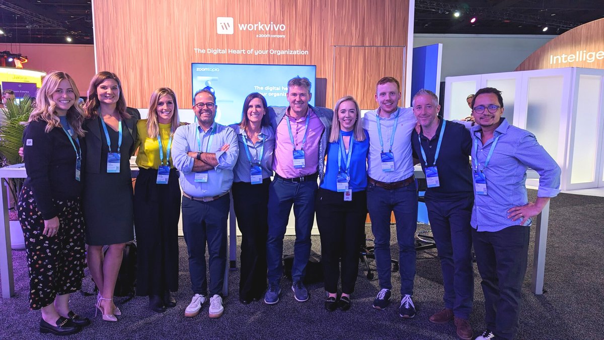 #Zoomtopia day 1 over and out. Wow, what a day! 🥳 

Strap in because day 2 is set to be even better!

Hear from <a href="/Gpridor/">Gideon Pridor</a> and Leo Boulton as they explore <a href="/Zoom/">Zoom</a> and #Workvivo's joint vision for the future of #EmployeeExperience from 1pm PST 🙌

Register: zoomtopia.com