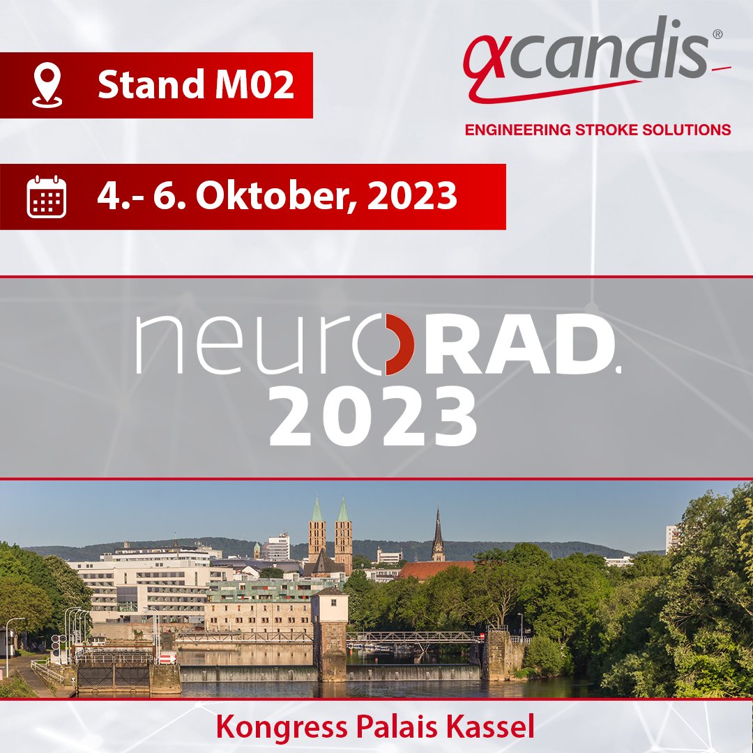 Endlich ist es soweit und #neuroRAD2023 startet!

Besuchen Sie uns an Stand #M02 im Mittelfoyer und erfahren Sie mehr über unsere Produkte und Technologien.

Wir freuen uns auf Sie!
@DGNR_org