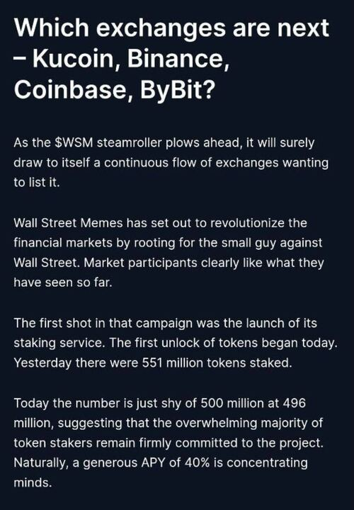 Which tier 1 exchange do you want to see next? 🚀