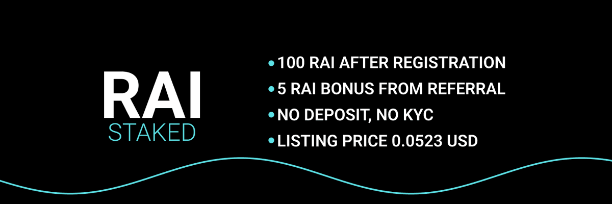 RaiStaked's tweet photo. Hello crypto community! 🌟

We are pleased to present you our new cryptocurrency project RaiStaked with a unique staking token! 💎

Before staking launches, we give you the opportunity to receive free tokens as a bonus upon registration.💰 https://t.co/3GI39bSZ2j