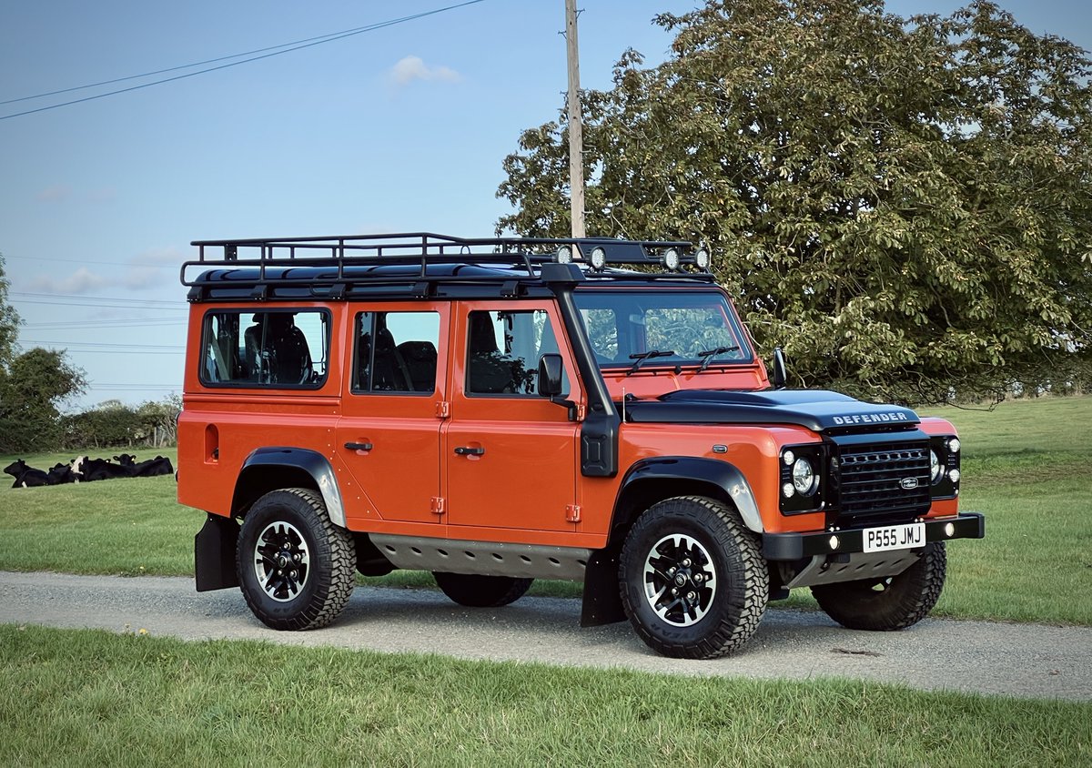 Stand out in the crowd with this Defender 110 Adventure Edition! An excellent opportunity to own a distinctive &amp; rare final edition LR Defender!

tinyurl.com/48bsee5y