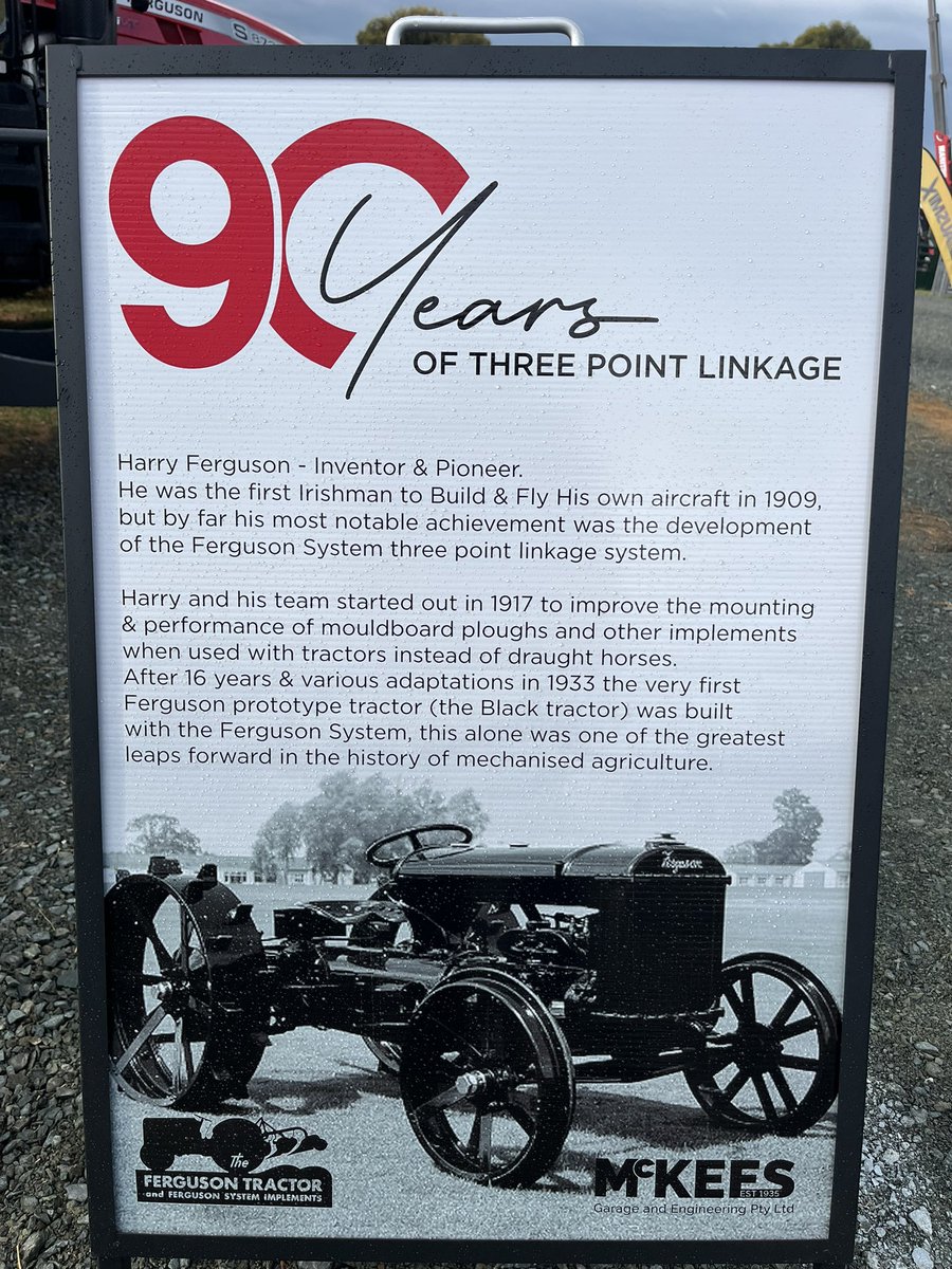 DaveFrazer86's tweet photo. Harry Ferguson is an inspiration to what i do and love, the steps this man took to improve the mechanisation of agriculture drastically changed the direction of the industry, celebrating 90 years since the black tractor was built was something that had to be done #blacktractor https://t.co/cVdkLLnRca