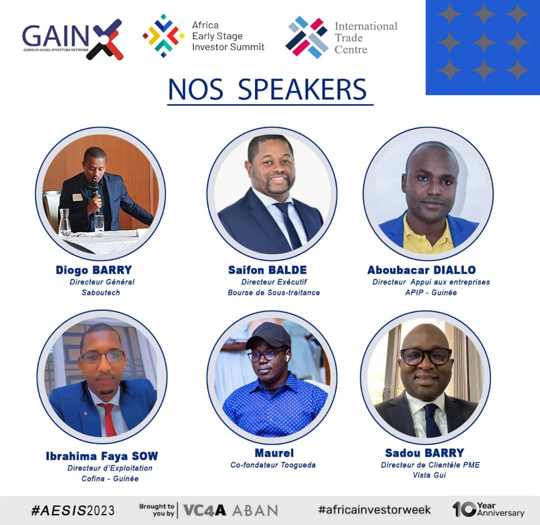 Nos speakers interviendront sur le panel : “Pme &amp; Startups: quels financements en amorçage ?” aux côtés de tous les acteurs de l’écosystème financier, les SAEI et les partenaires au développement !