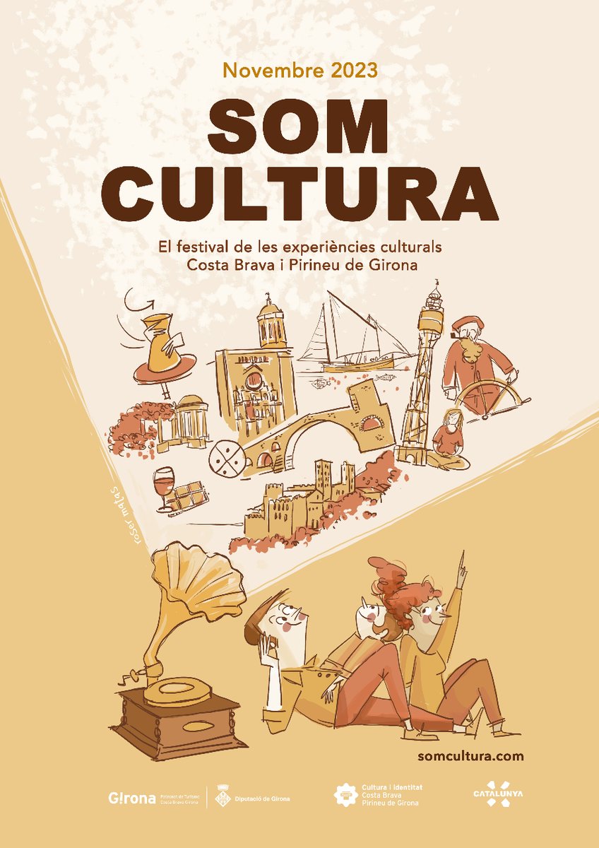 EmpordaWine's tweet photo. #SomCultura, el mes de les experiències culturals a #incostabrava i #inpyreenes, arriba carregat de propostes que mariden la cultura i els vins @EmpordaWine  🍷

Totes les activitats a la secció 'Mossega Cultura' 👉https://t.co/anso5CY2hJ https://t.co/3qKUiAJCgu