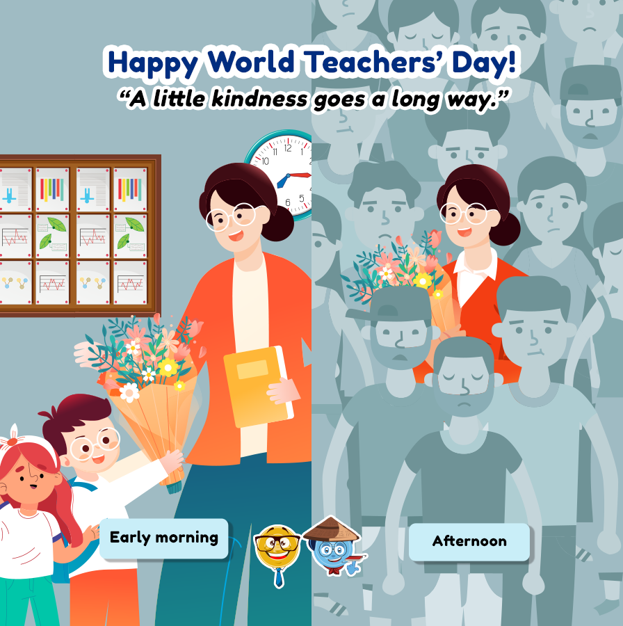 PisoLit's tweet photo. Today, we honor the people who make a difference in the lives of many: teachers. Let’s make sure they’re loved and appreciated. 💗 

👨🏻‍🏫👩🏻‍🏫 Happy World Teachers’ Day! 

#WorldTeachersDay #PisoLit #EkoLit https://t.co/e2PksoCh9B