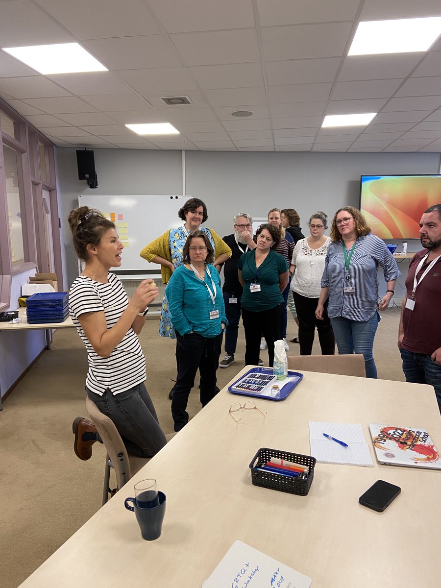 IntlSchAmst's tweet image. Last week, educators from around the world gathered in the CDLT at ISA to learn from Emily Meadows about the what, why, and how of LGBTQ+ safety, equity and belonging in schools. 

#ISAStories #CommunityAtTheHeart #DevelopingCommunities