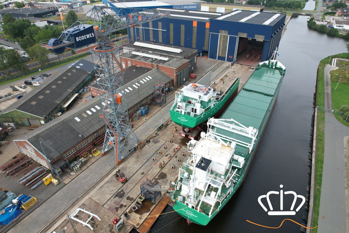Please note, the time of the christening ceremony for NB 824 has changed. The vessel will be christened and launched at our main yard on the 6th of October at 14:30 hours. 
The yard will be closed for public.