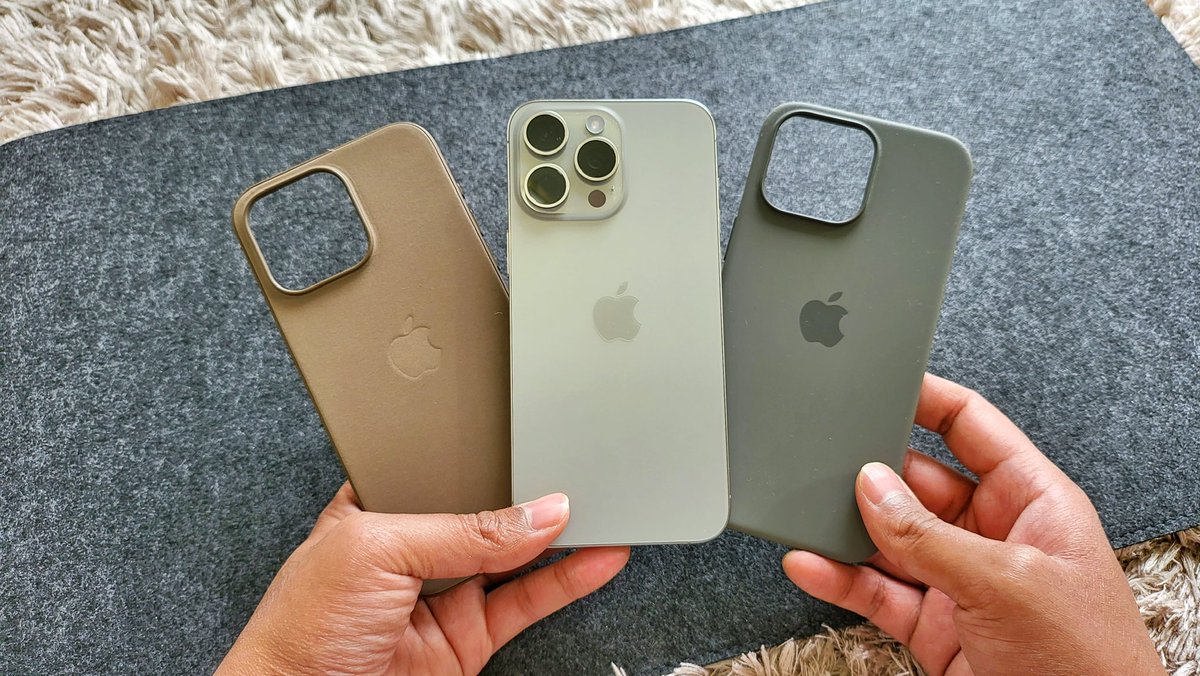 MediaRaav's tweet image. #finewoven or #siliconecase from #apple for #iPhone15ProMax 

youtu.be/2o94HGIyRZA?si…
