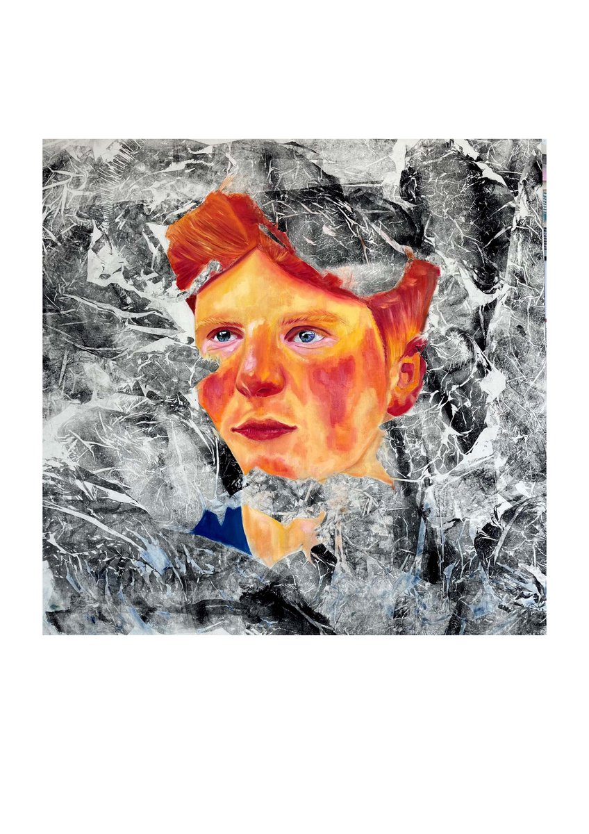 Leys_Art's tweet photo. This week we are remembering and celebrating the amazing work of our 2021 graduates! 

Shout out to Jack M, who explored tangibility and disintegration through printmaking and rust, and Esther R, whose paintings reflect on the damaging impact of plastic on our health. https://t.co/3asf92kyqy