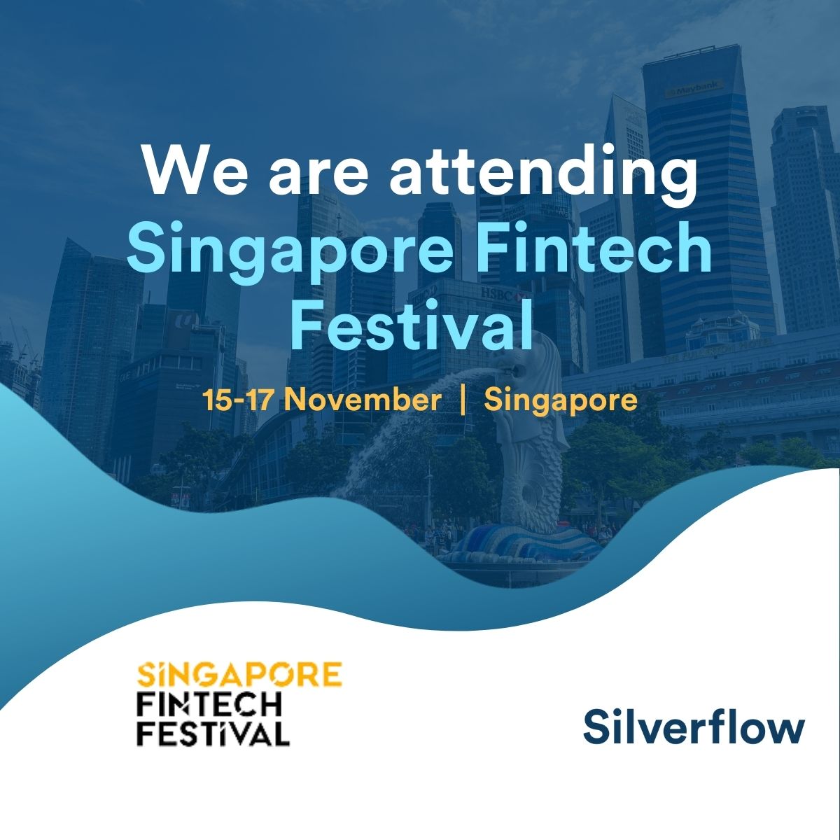 Silverflow is attending Singapore Fintech Festival this November! Check out this event here: eu1.hubs.ly/H05spXj0 

#singaporefintechfestival #fintech #singapore #Payments #silverflow