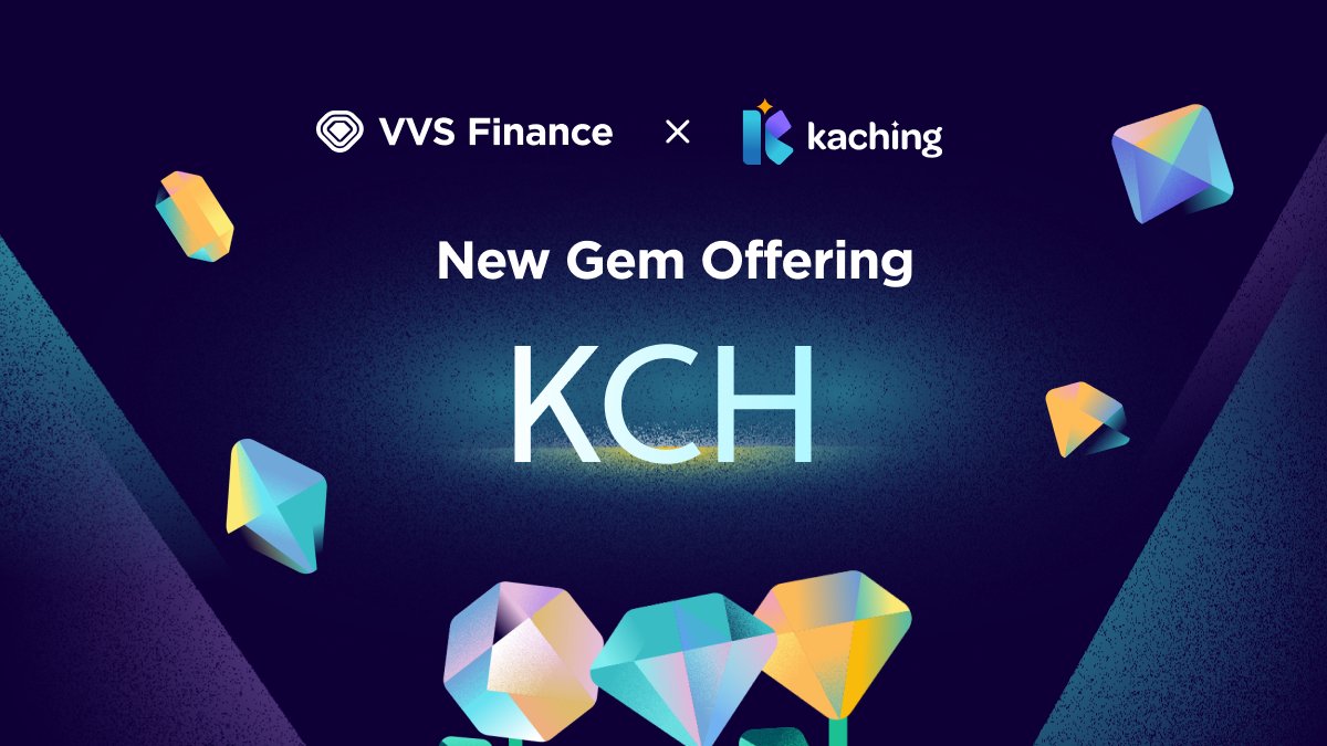 VVS_finance's tweet image. 💎Hey Miners!✨

@kachingwin will be launching their $KCH on VVS Finance on October 12th at 9AM UTC.🚀

For more details about the IGO, check out the Medium article and follow the steps to participate!
medium.com/vvs-finance/ka…