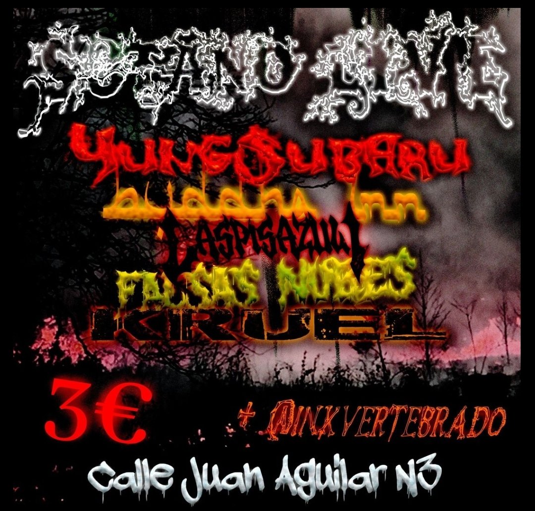 28/10 LIVE 
Ubicación:maps.app.goo.gl/XT8Xr1V8AHE6wY…