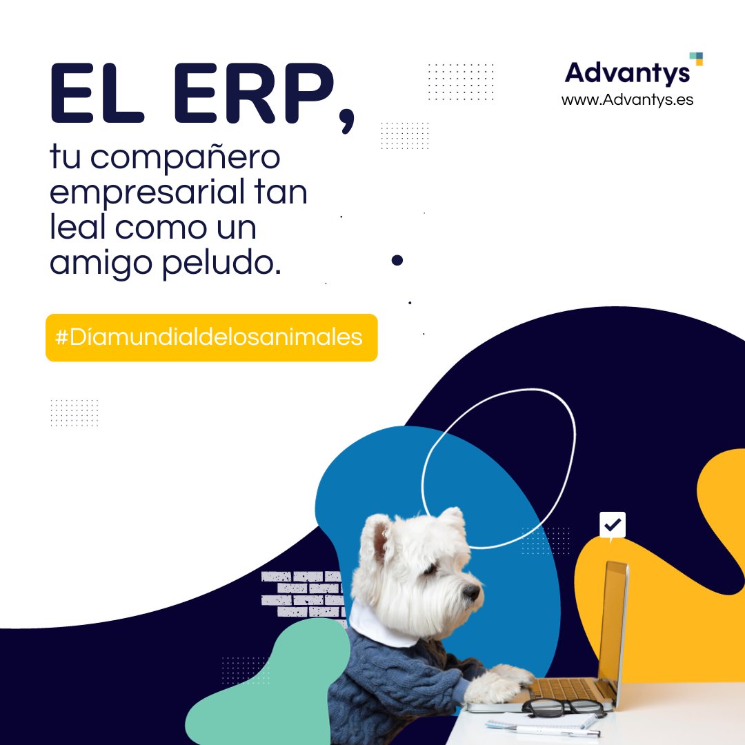 Hoy #diamundialanimales te recordamos que la fidelidad y la lealtad no solo se encuentran en tu mascota, sino también en la tecnología para impulsar tu negocio. ¡Tu #software #ERPSage te apoya en cada paso del camino empresarial! ¡Contactanos!🚀⏩lnkd.in/dWH79HPp