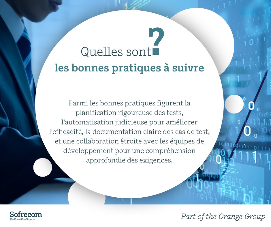 SofrecomTunisia's tweet image. À l&apos;occasion de l&apos;évènement « Dev Test Day», nous vous proposons un carrousel d&apos;informations techniques sur le métier de Test.
#SofrecomTunisie #testlogiciel #expertise #savoirfaire