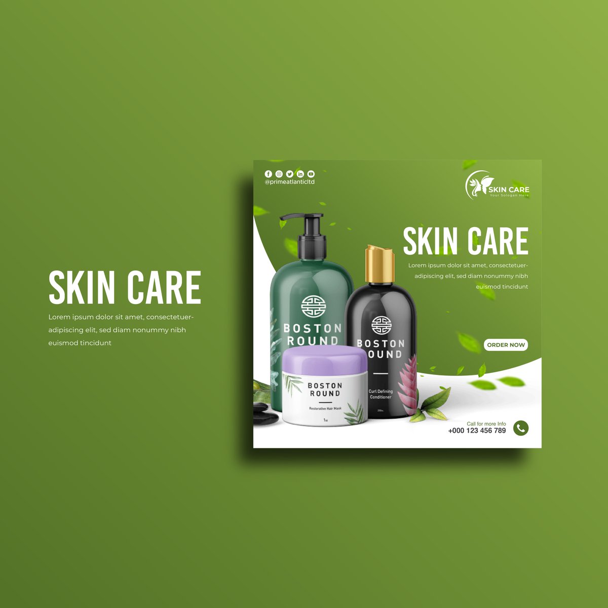 Product Social Media Posts Design
-
#product #productadspost #beautyproduct #beauty #productdesign
#socialmedia #socialmediapost #socialmediapostdesign #digitalart #advertisement #digitalmarketing #marketing #postdesign #adsdesign #ads #adobephotoshop #inovatit #graphicdesign
