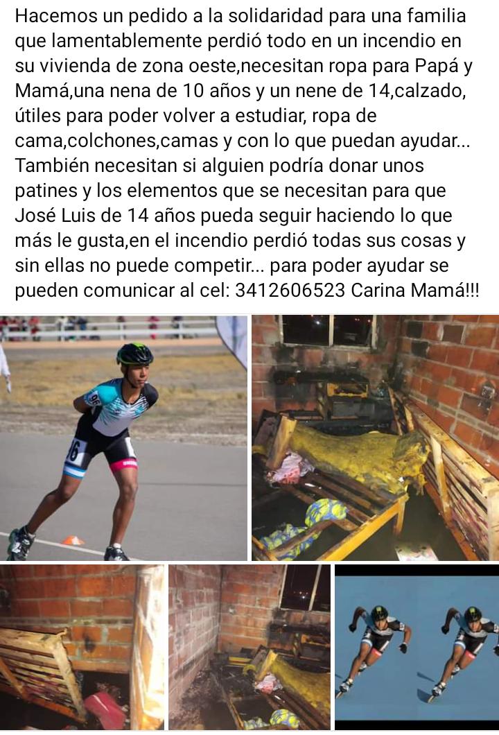 #Radiopolis | 🚨 #Movil <a href="/BianForconi/">Bian</a> desde Espinosa al 3200. Tras un incendio, piden ayuda para un joven patinador de 14 años que debió detener sus entrenamientos por haber perdido indumentaria y patines.

#Ahora con <a href="/robertocaferra/">roberto caferra</a> 
📻 AM 1230 | FM 90.1 | rosario3.com