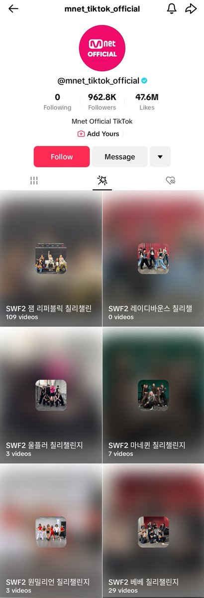 WSWF_UPDATES's tweet photo. For Hwasa Choreography Mission, they can earn 'Bonus Points' by uploading your dance video with the TikTok filter of your favorite dance crew. The Tiktok filter can be found on MNET's official tiktok account. https://t.co/AHeofir3nr