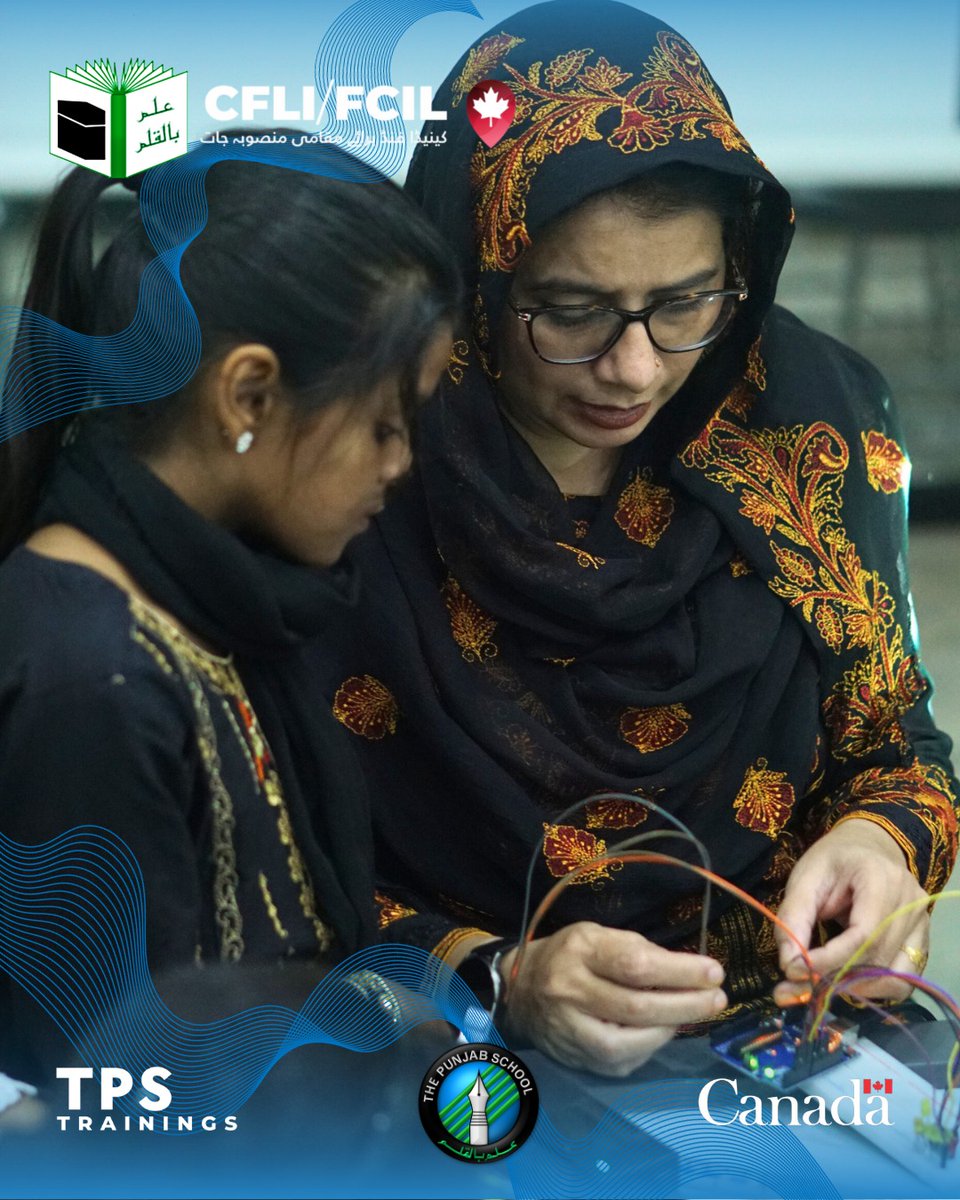 Guiding the Next Generation of Innovators!

Our dedicated female robotic trainer nurturing young talents with knowledge and inspiration. 

Empowering girls to reach for the stars in STEM!
#MentoringExcellence #EmpowerHerLearning #STEMExplorers #FutureLeaders <a href="/CanHCPakistan/">Canada in Pakistan</a>