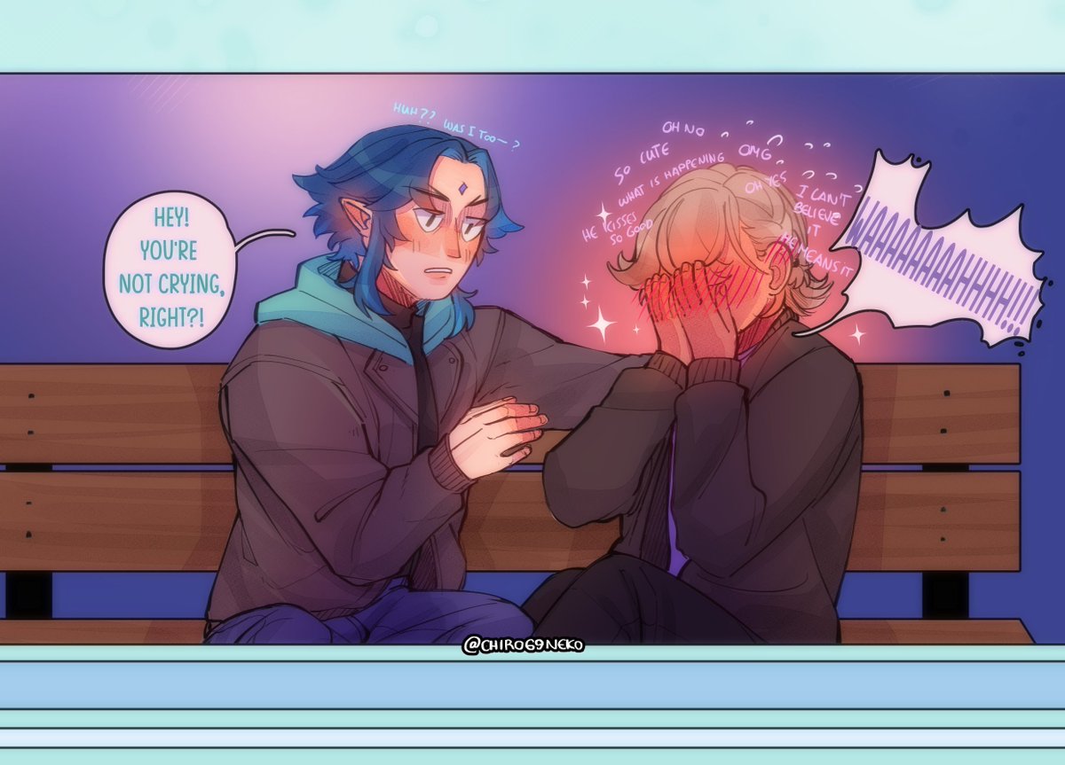 "I'm sorry...." pt. 4/6✨  #Xiaotherney

 (They're so silly fr gmsdkjfhe Hope you like it)   

#Xiaoney #Xiaother #Lyneyther
 #Aether #Xiao #Lyney  
#Genshinlmpact