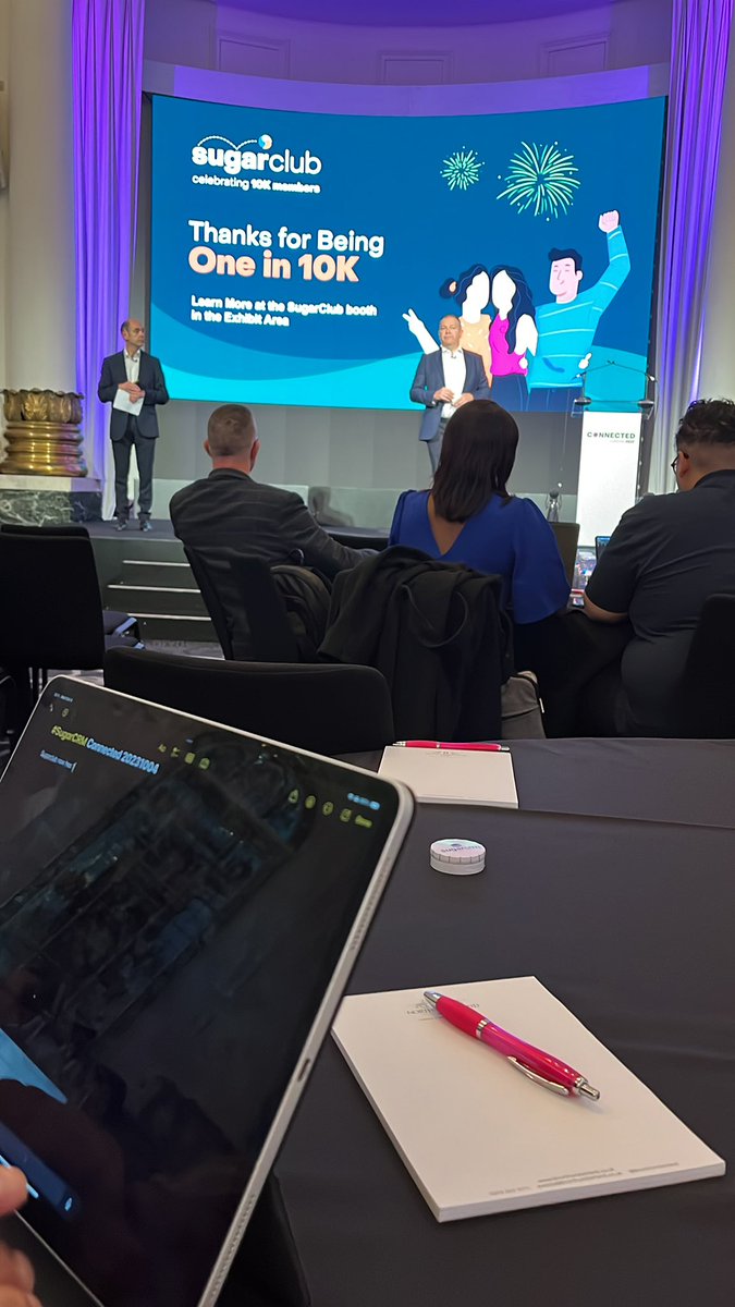 Kicking off #sugarconnect2023 in London