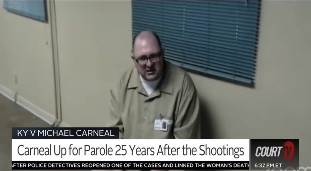 ปีก่อนนี้เองที่อดีดนักเรียนมัธยม ไมเคิล คาร์นีล ยื่นขอปล่อยตัวกับศาล ไมเคิลก่อเหตุกราดยิงนรหญิงในโรงเรียนตอนตัวเองอายุ 14 ในปี 1997 จนถูกตัดสินติดคุกตลอดชีวิต แต่เหยื่อที่ต้องเป็นอัมพาตตลอดชีวิตไม่ยอมแล้วบอกว่า “ฉันยังต้องนั่งวีลแชร์ตลอดชีวิตโดยไม่มีวันได้ยื่นอุทธรณ์เลย” (มีต่อ)