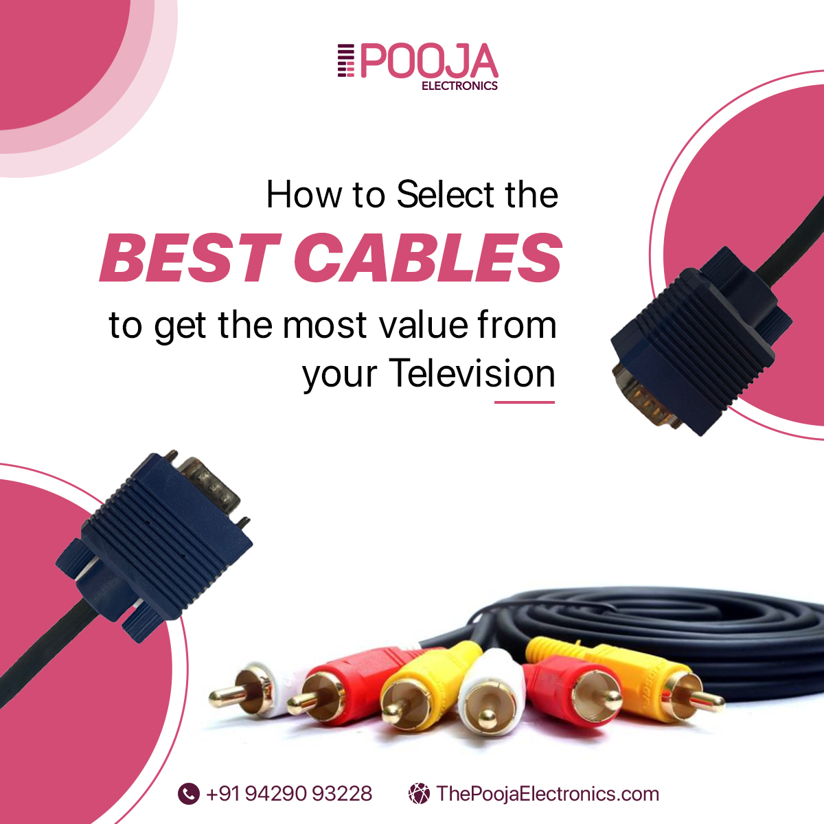 Experience Connectivity at Its Finest with the Ultimate Cables—Elevate Your Tech Game Today. Unlock the Future of Tech at Pooja Electronics, Your Gateway to Essential Gadgets!
.
#PoojaElectronics #electronicitems #WeFixItAll #electricalsafetyfirst #TrustedRepairs #QualityService